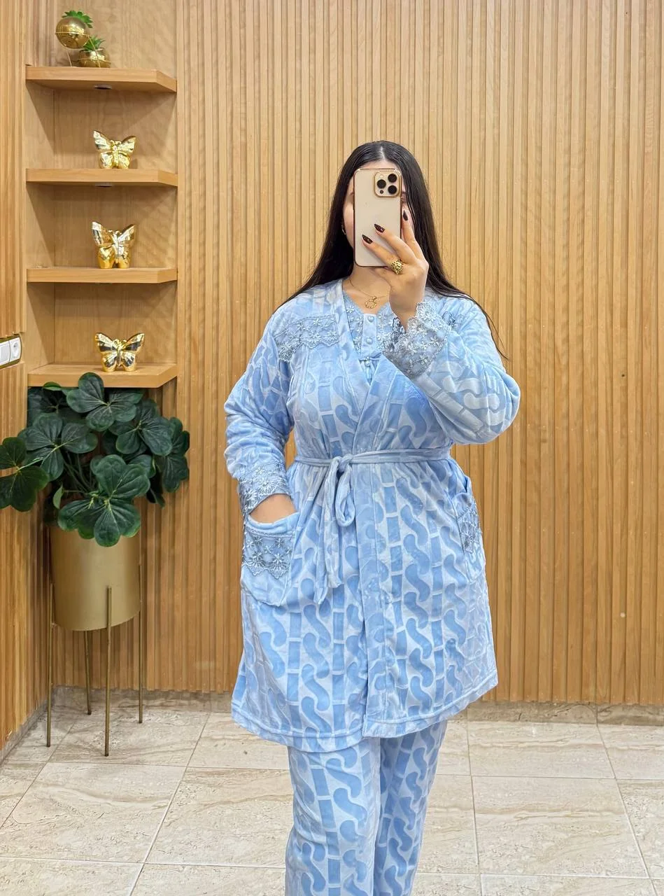 ✨🌸بيجامة نسائية راقية – أناقة وراحة فكل لحظة 🌸✨