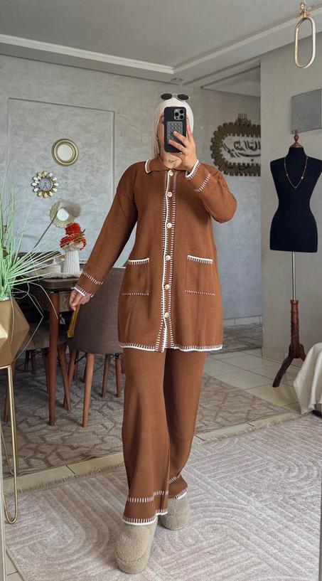 😍طقم أنيق ومريح بعدة ألوان جذابة – الإطلالة المثالية لكل يوم😍