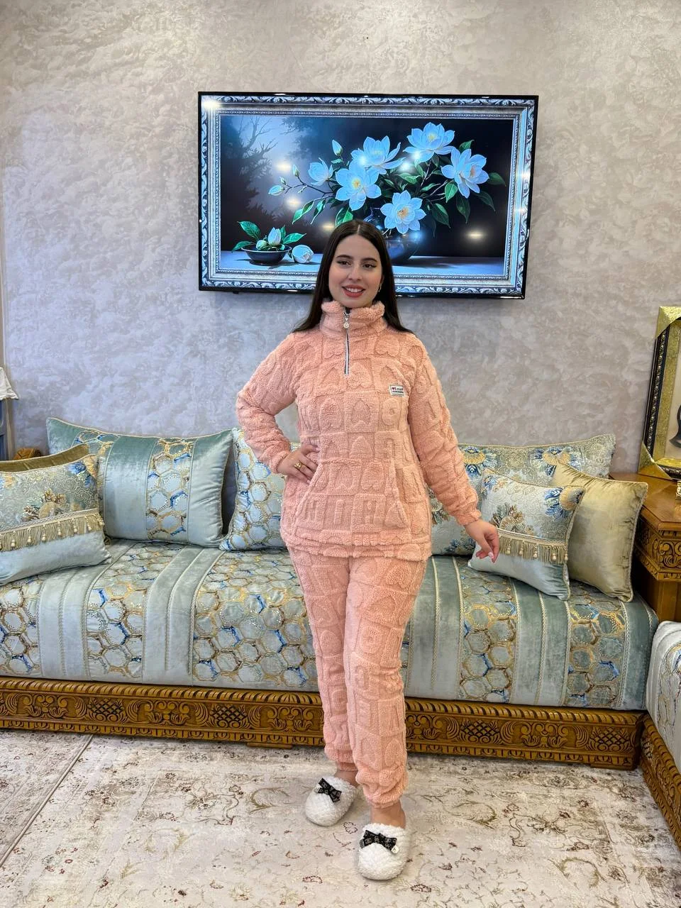 ✨🌸بيجامة نسائية راقية – أناقة وراحة فكل لحظة 🌸✨