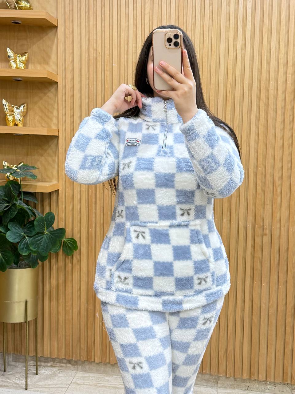 ✨بيجامة نسائية  راقية – أناقة وراحة فكل لحظة ✨