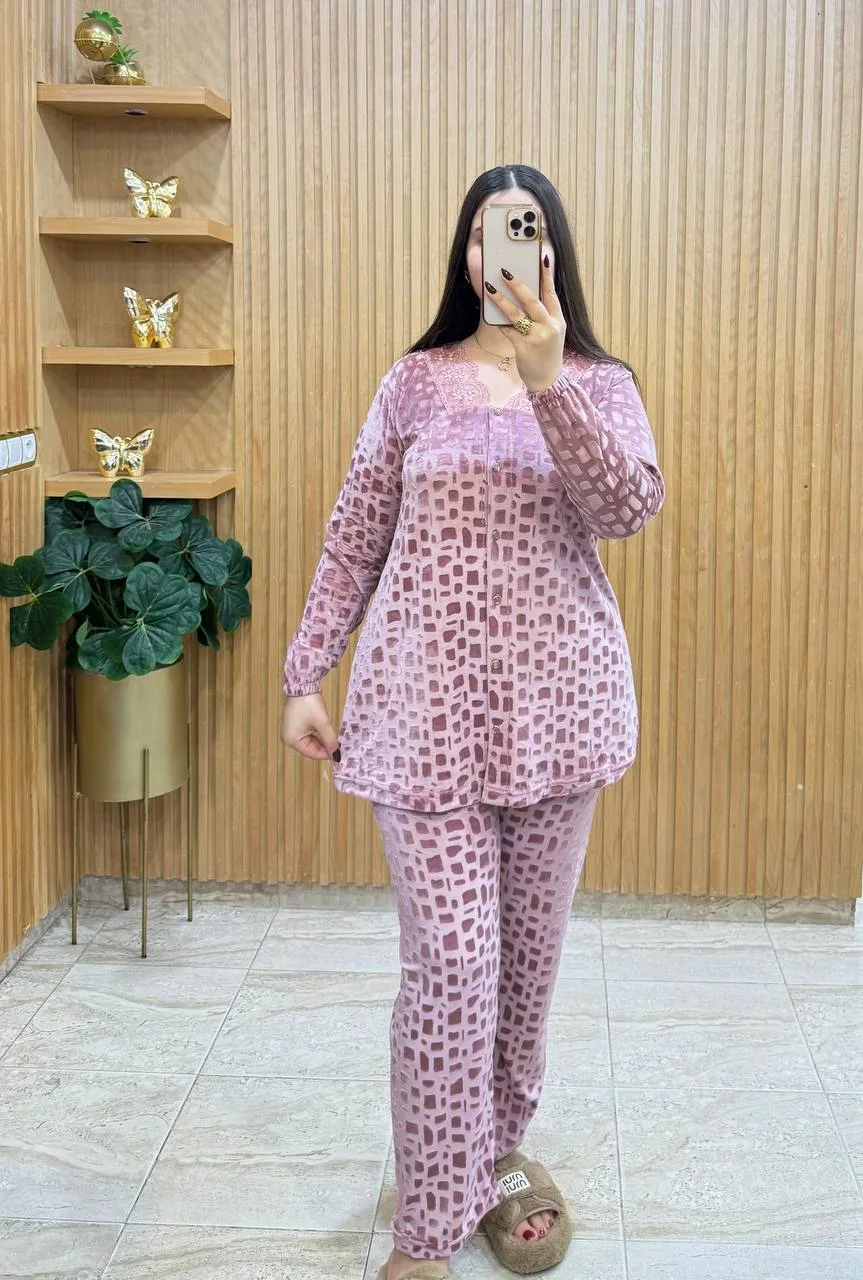 ✨🌸بيجامة نسائية راقية – أناقة وراحة فكل لحظة 🌸✨