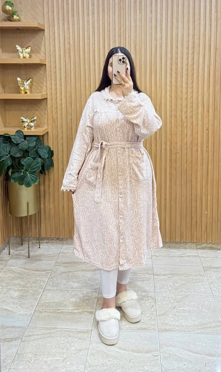 ✨🌸بنوار شتوي أنيق شوني كرانيت بالصدف  🌸✨