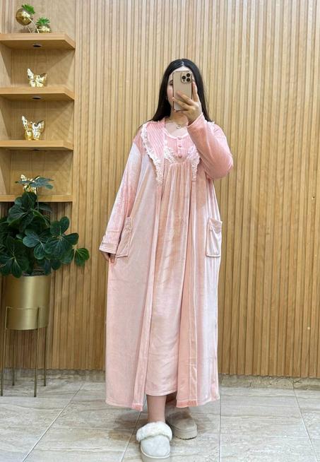 ✨بيجامة نسائية  راقية – أناقة وراحة فكل لحظة ✨