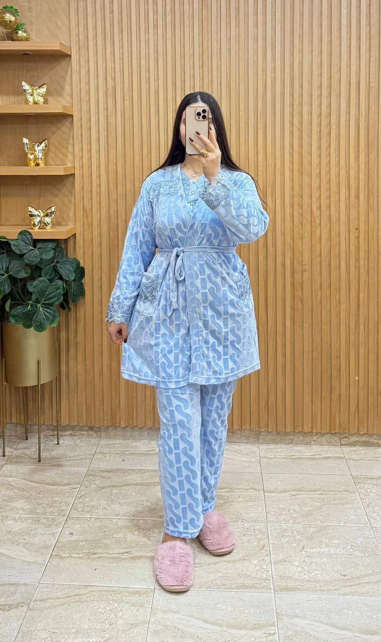 ✨🌸بيجامة نسائية راقية – أناقة وراحة فكل لحظة 🌸✨