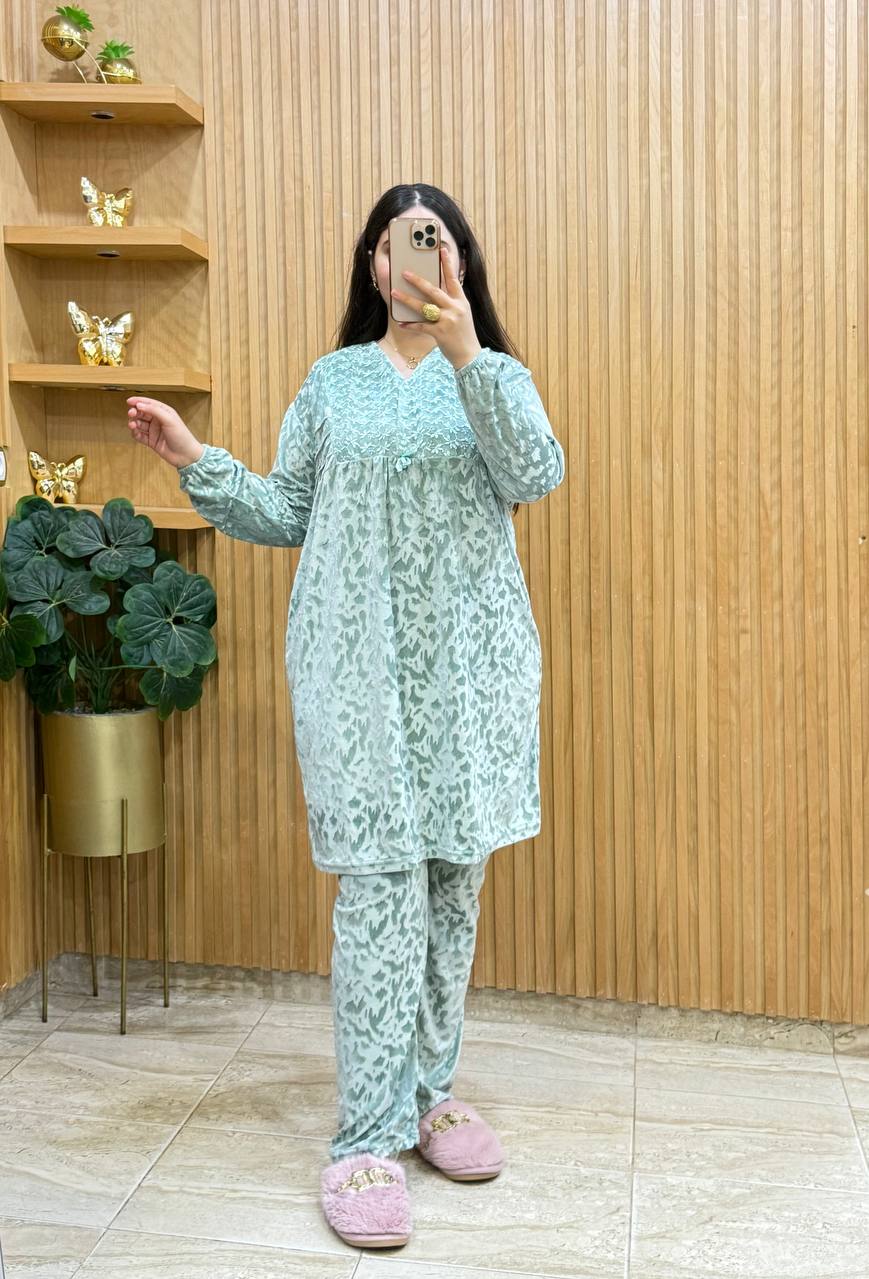 ✨🌸بيجامة نسائية راقية – أناقة وراحة فكل لحظة 🌸✨