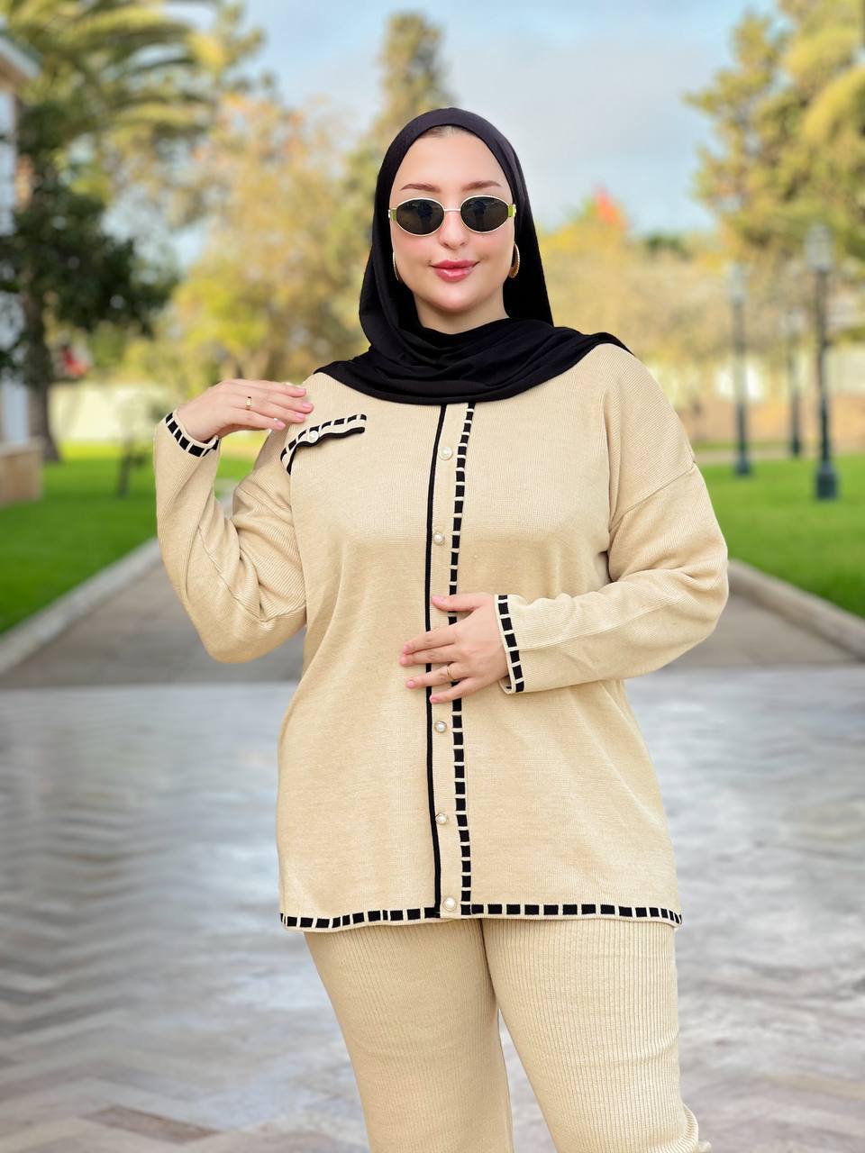 😍طقم أنيق ومريح بعدة ألوان جذابة – الإطلالة المثالية لكل يوم😍