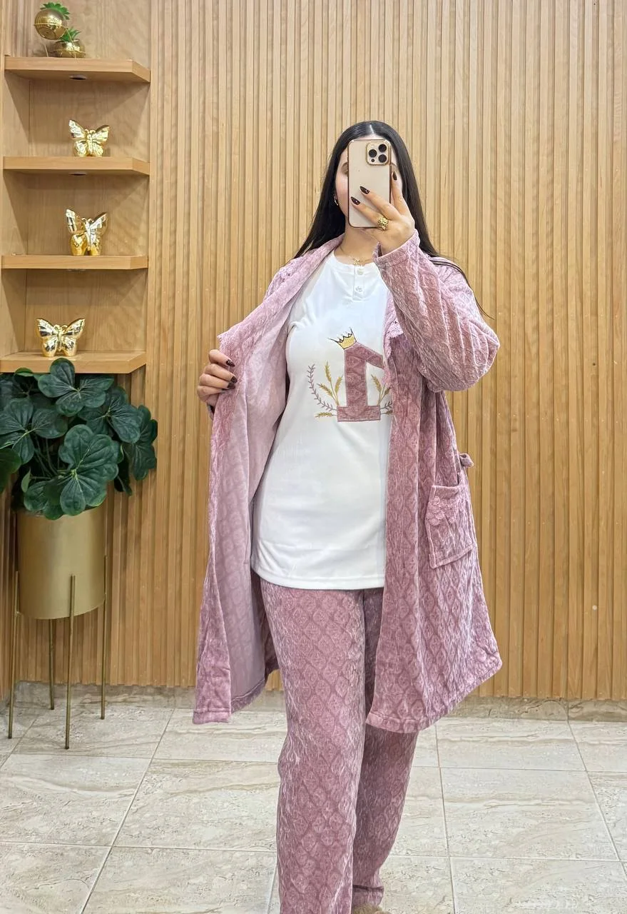 ✨🌸بيجامة نسائية راقية – أناقة وراحة فكل لحظة 🌸✨