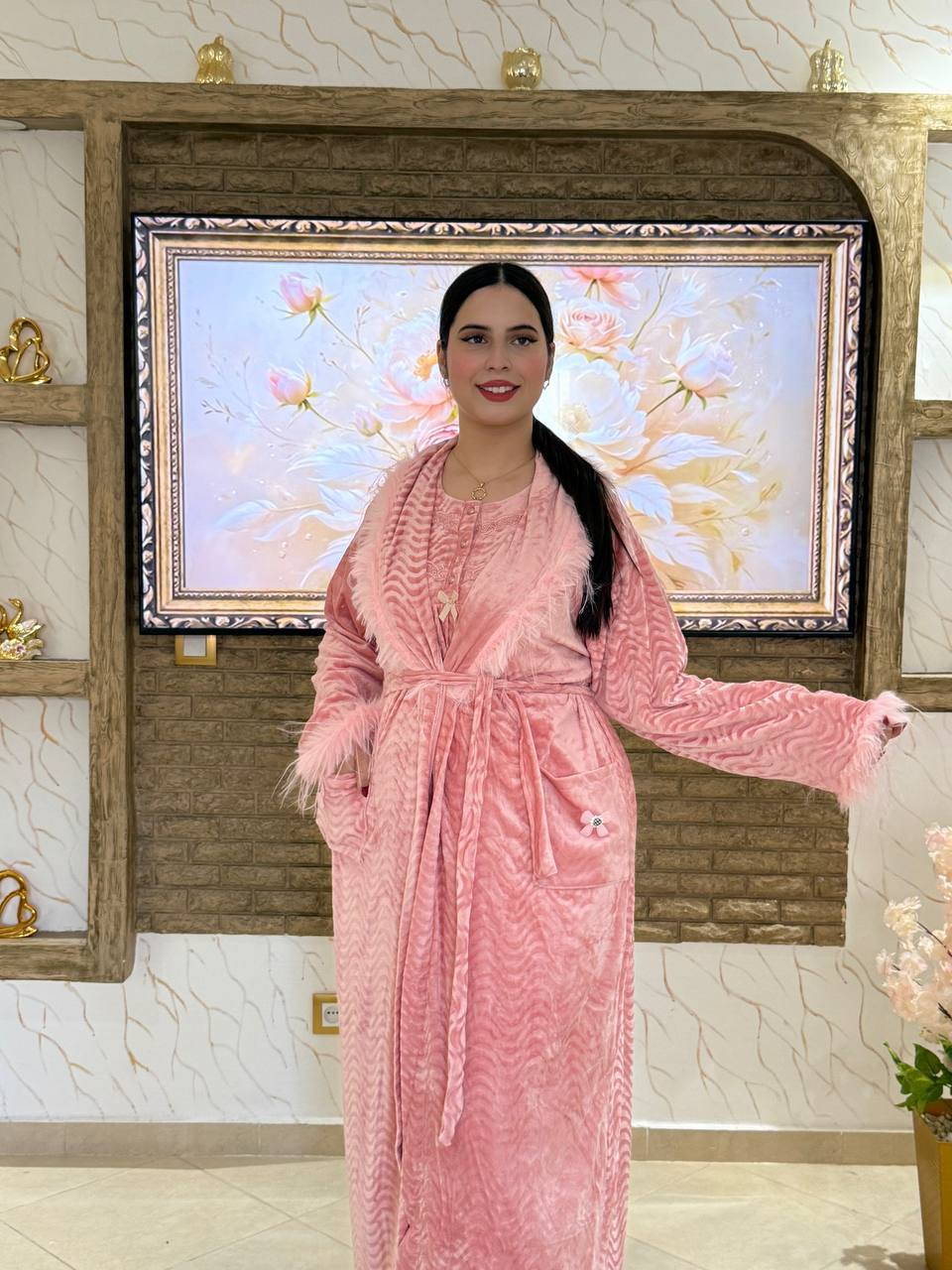 ✨بيجامة نسائية راقية  – أناقة وراحة فكل لحظة ✨