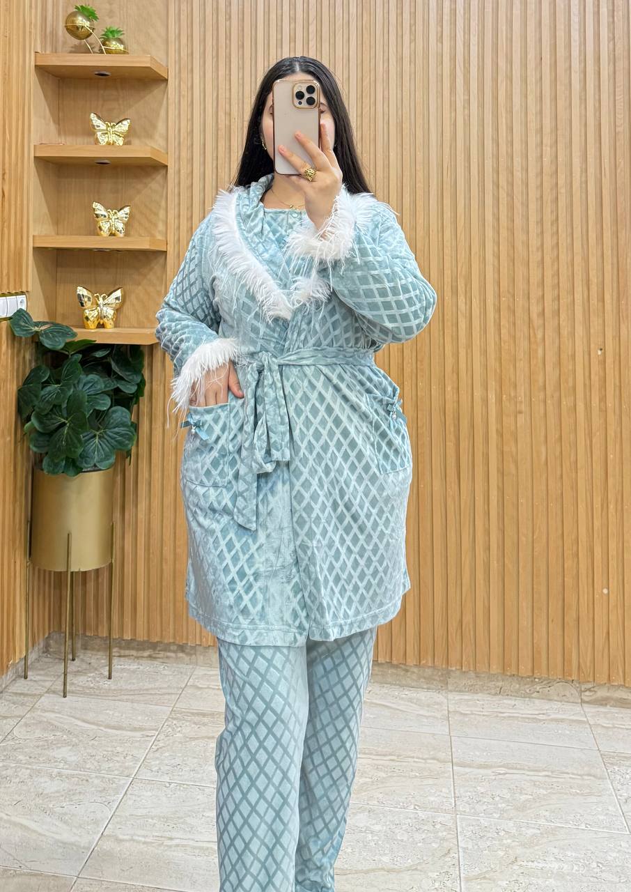 ✨🌸بيجامة نسائية راقية – أناقة وراحة فكل لحظة 🌸✨