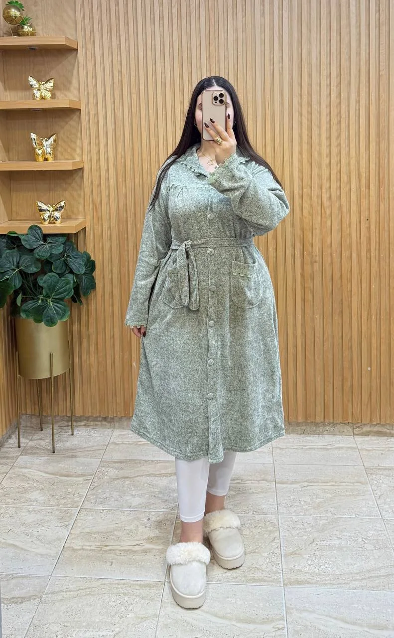 ✨🌸بنوار شتوي أنيق شوني كرانيت بالصدف  🌸✨