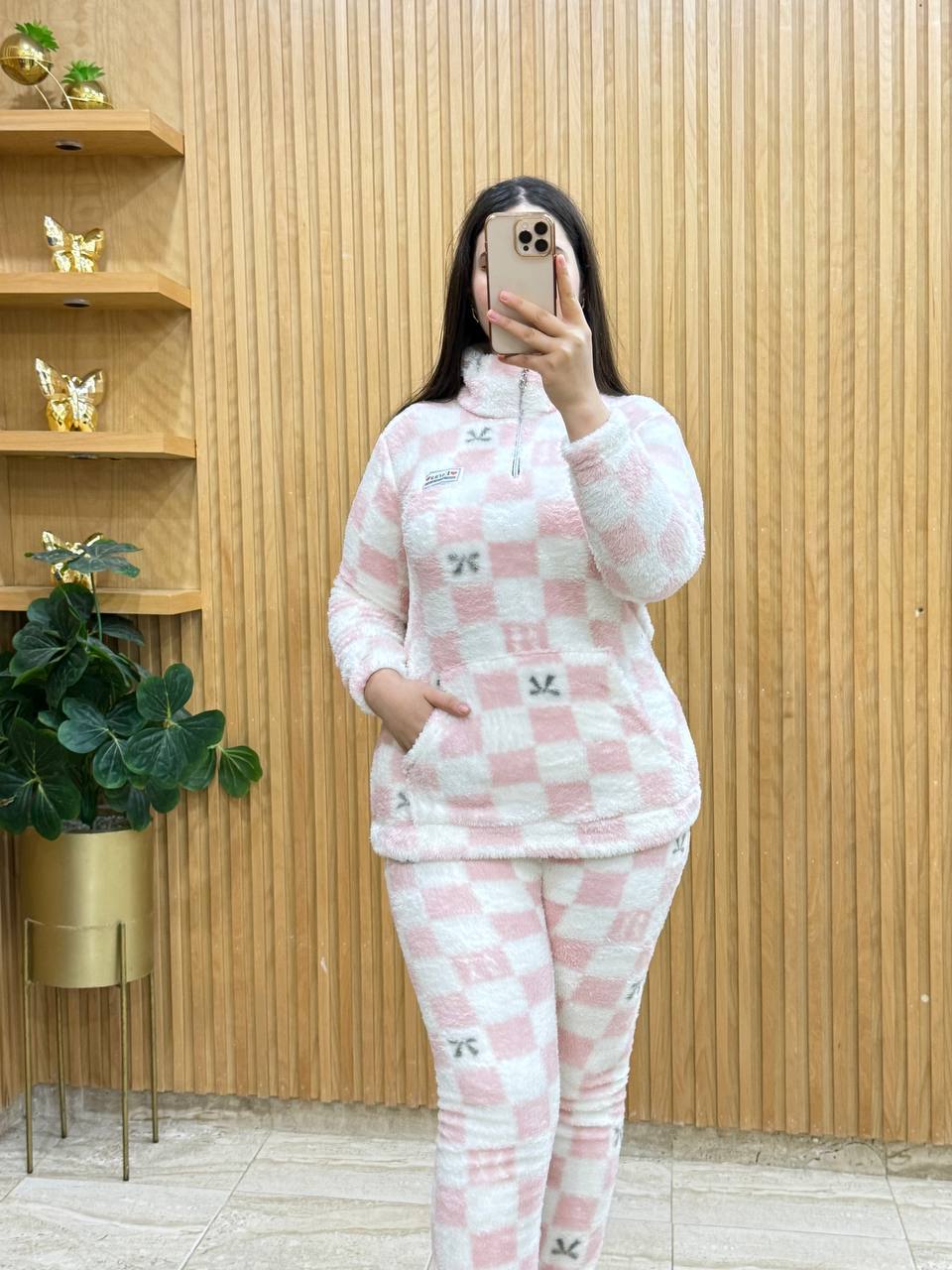 ✨بيجامة نسائية  راقية – أناقة وراحة فكل لحظة ✨