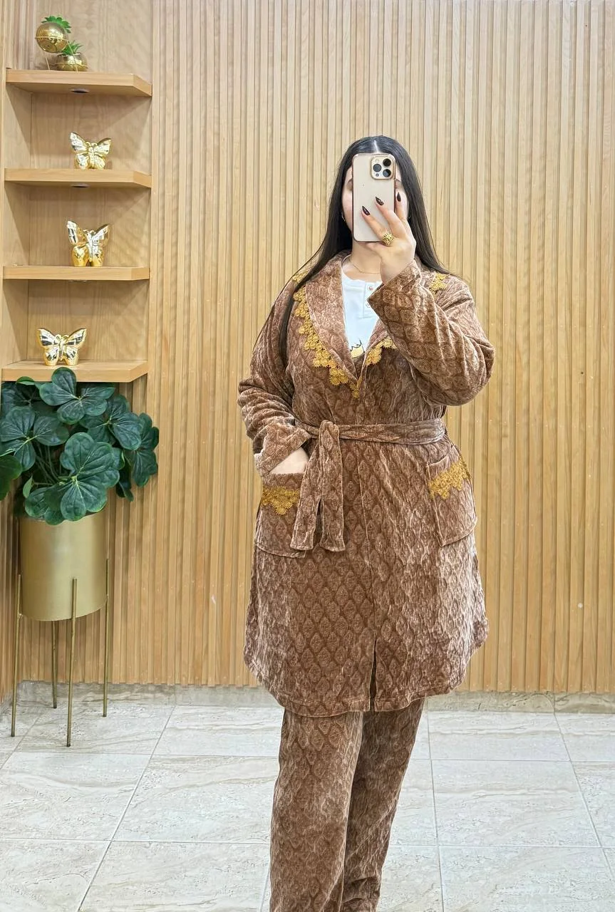 ✨🌸بيجامة نسائية راقية – أناقة وراحة فكل لحظة 🌸✨