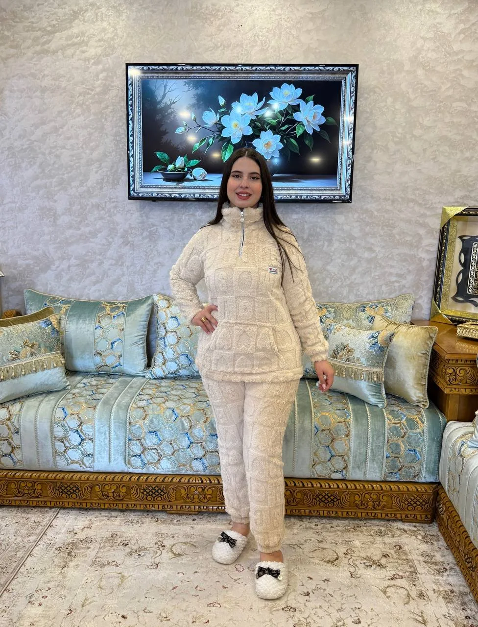 ✨🌸بيجامة نسائية راقية – أناقة وراحة فكل لحظة 🌸✨