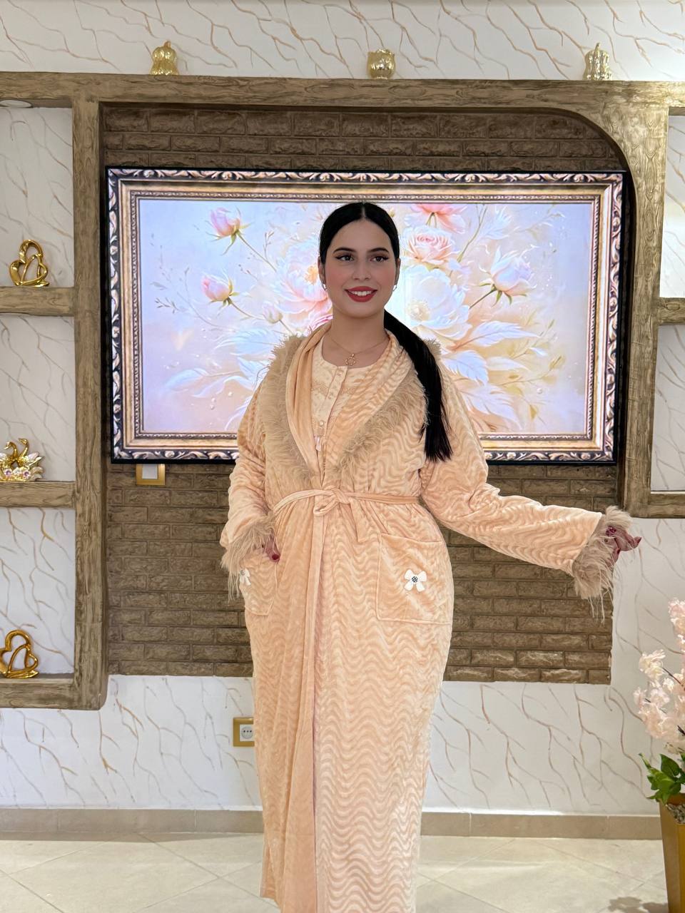 ✨بيجامة نسائية راقية  – أناقة وراحة فكل لحظة ✨