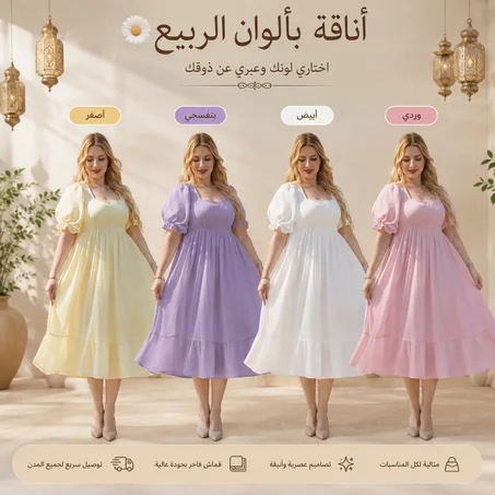 فستان صيفي أنيق