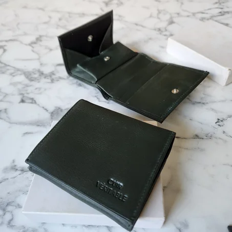 porte feuille en cuire véritable
