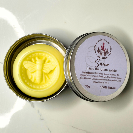 Savior : Barre de lotion solide