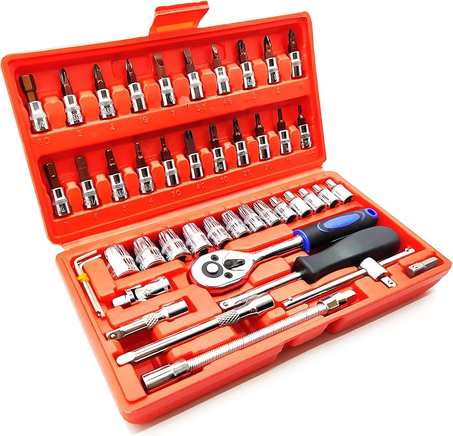 مجموعة أدوات الصيانة الاحترافية 46 قطعة في واحد