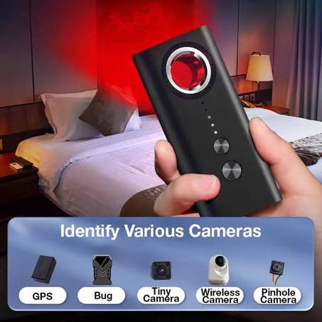 جهاز كشف كاميرات التجسس وأجهزة التعقب الخفيّة الذكيV2