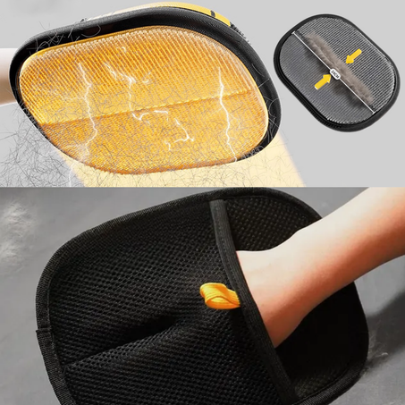 قفاز إزالة شعر الحيوانات بالكهرباء الساكنة – ودّع الشعر المتطاير بلمسة واحدة!