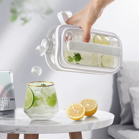 زجاجة  الثلج القابلة للطي 2 في 1