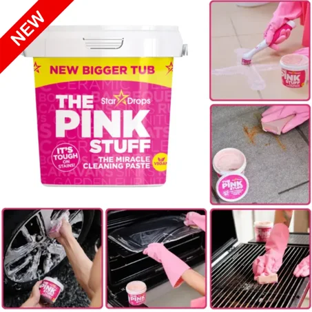 ✨🧼 معجون التنظيف السحري The Pink Stuff – نظافة عميقة ولمعان فوري