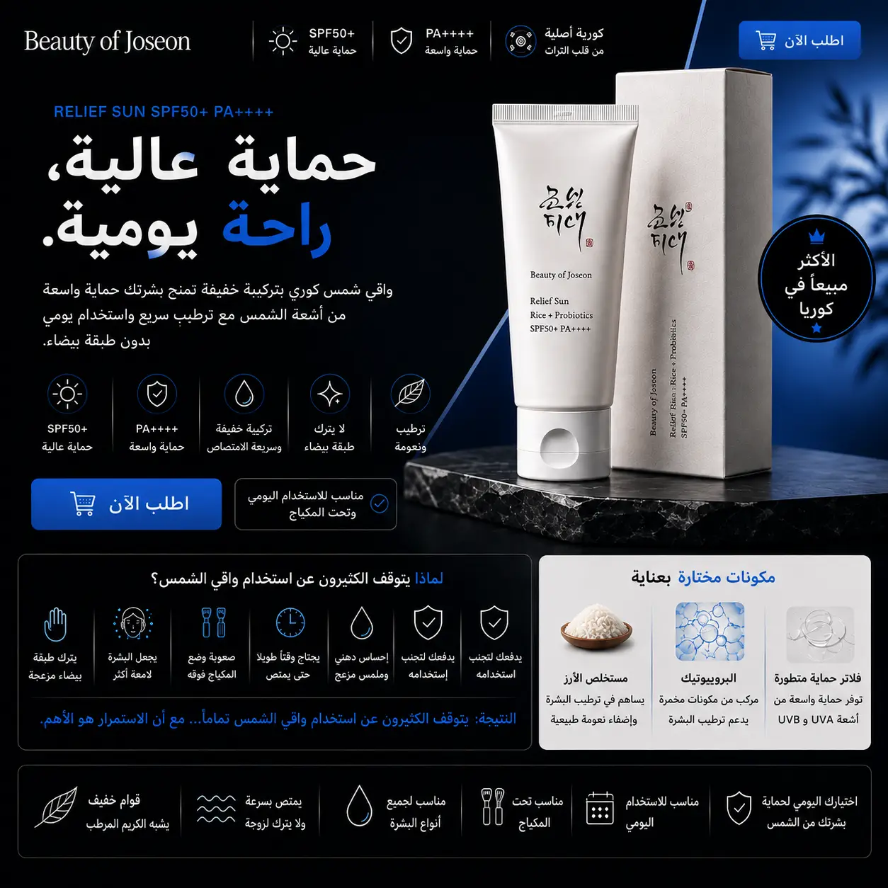 Beauty of Joseon Relief Sun SPF50+ PA