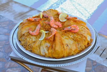 PASTILLA AUX FRUITS DE MER (FAMILLE)