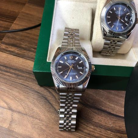 ROLEX OYSTER PERPETUAL DATEJUST BLUE DIAL