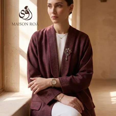 Abaya en Laine — Bordeaux