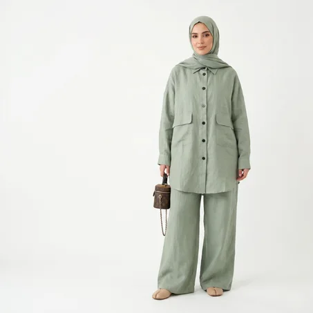 Ensemble Deux Pièces en Lin — Collection Été