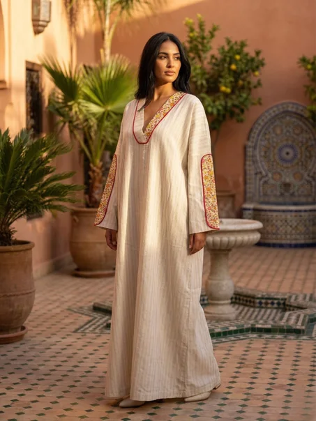 Gandoura en lin — Collection Liberty