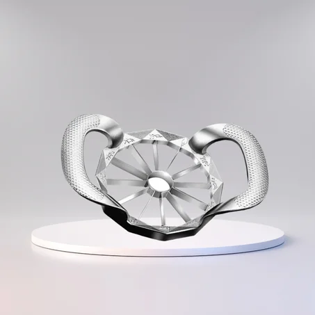 آلة تقطيع وتفريغ التفاح