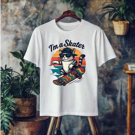 im a skater T-shirt