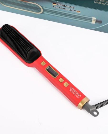 المشط الحراري الألماني مملس + مموج + مجفف شعر 💯