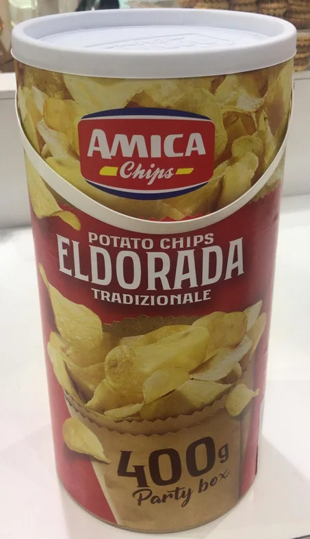 رقائق شيبس بطاطس بنكهة الملح من اميكا 400 غرام