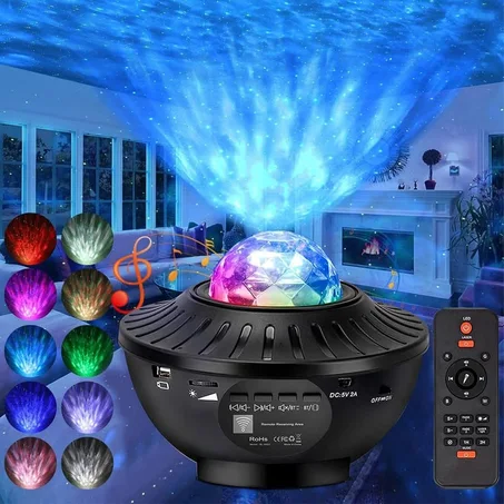 Projecteur Ciel Étoilé Bluetooth avec Télécommande 🌌✨