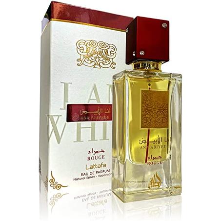 عطر أنا الأبيض حمراء