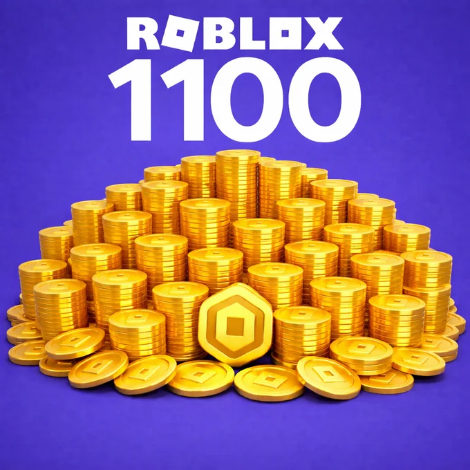 Top Up 1100 Robux + premium