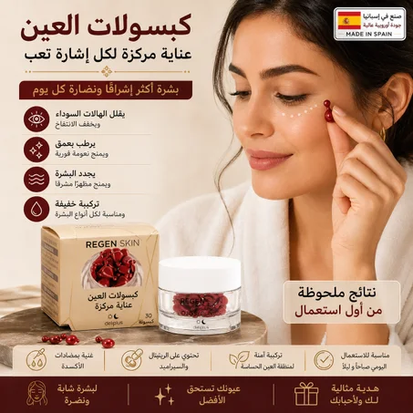 كبسولات العناية بمحيط العين