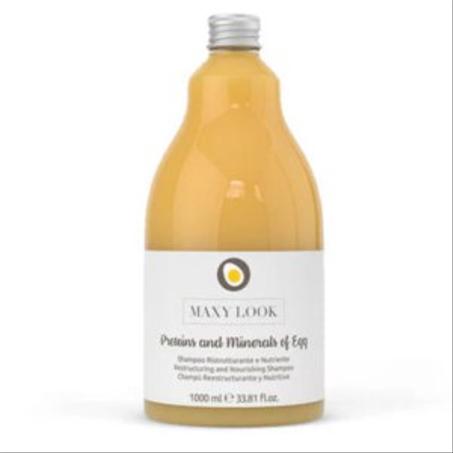 MAXY LOOK - SHAMPOO PROTEIN AND MINERALS OF EGG 1000 ML