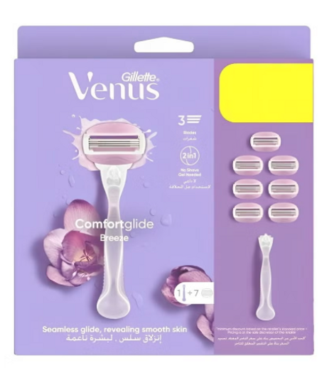 شفرات حلاقة فينوس بريزي – نعومة ودقة مع كل تمريرة