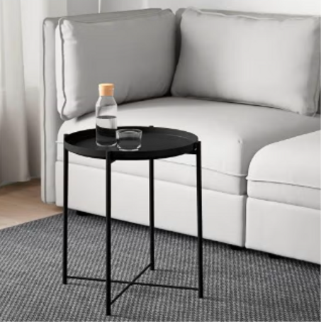 طاولة ZENHOME المستديرة الفولاذية – أناقة وعملية في كل زاوية