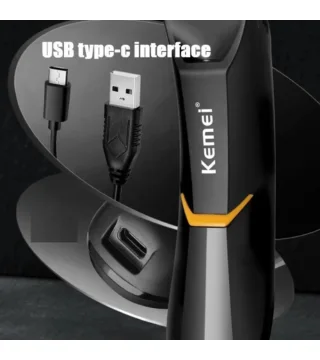 Kemei ماكينة الحلاقة الرجالي كيمي متعددة الاستخدامات