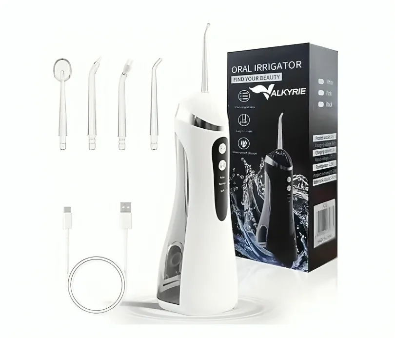 جهاز تنظيف الأسنان الكهربائي المحمول