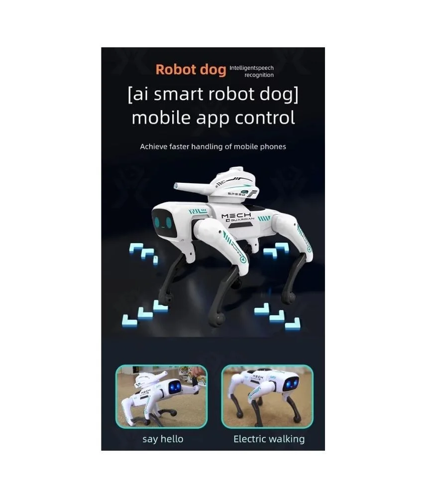 روبوت الكلب الذكي للتحكم عن بعد