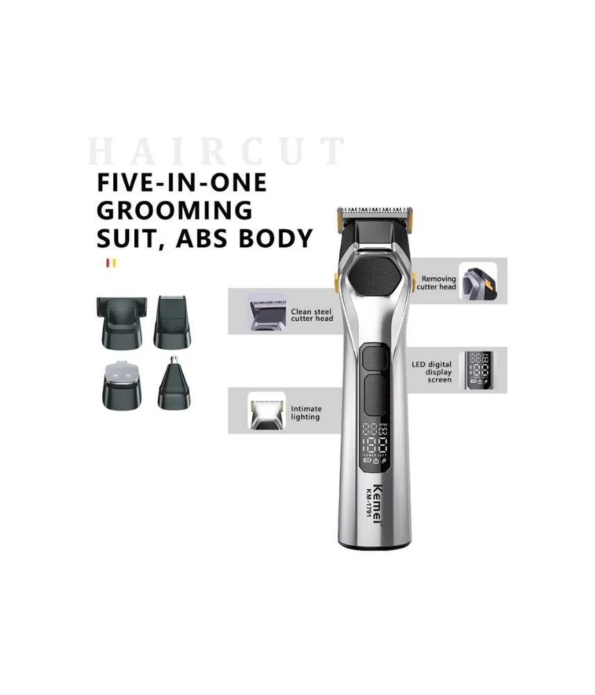 ماكينة حلاقة وتحديد متعددة الاستخدامات كيمي Kemei KM-1791