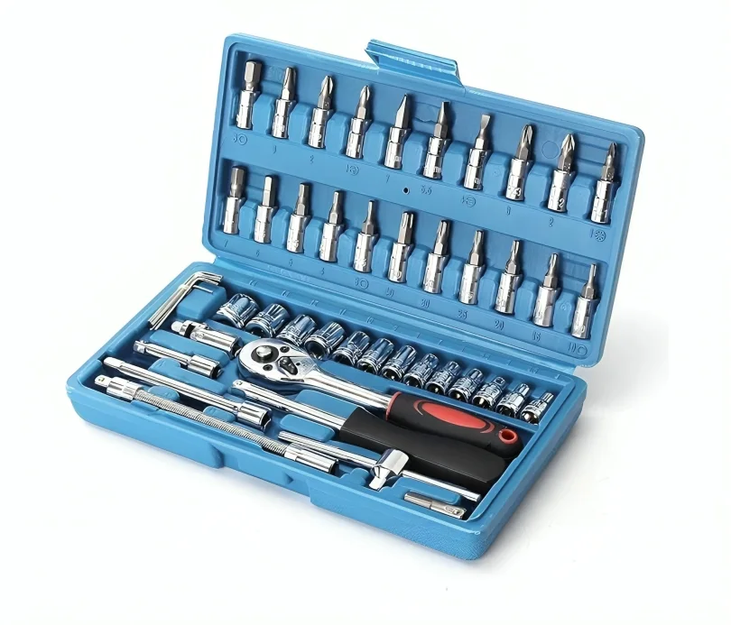 مجموعة مفاتيح ربط يدوية 46 قطعة