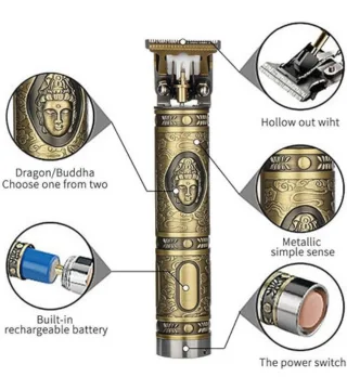 ديسديل-1 ماكينة تشذيب الشعر قابلة لاعادة الشحن للرجال