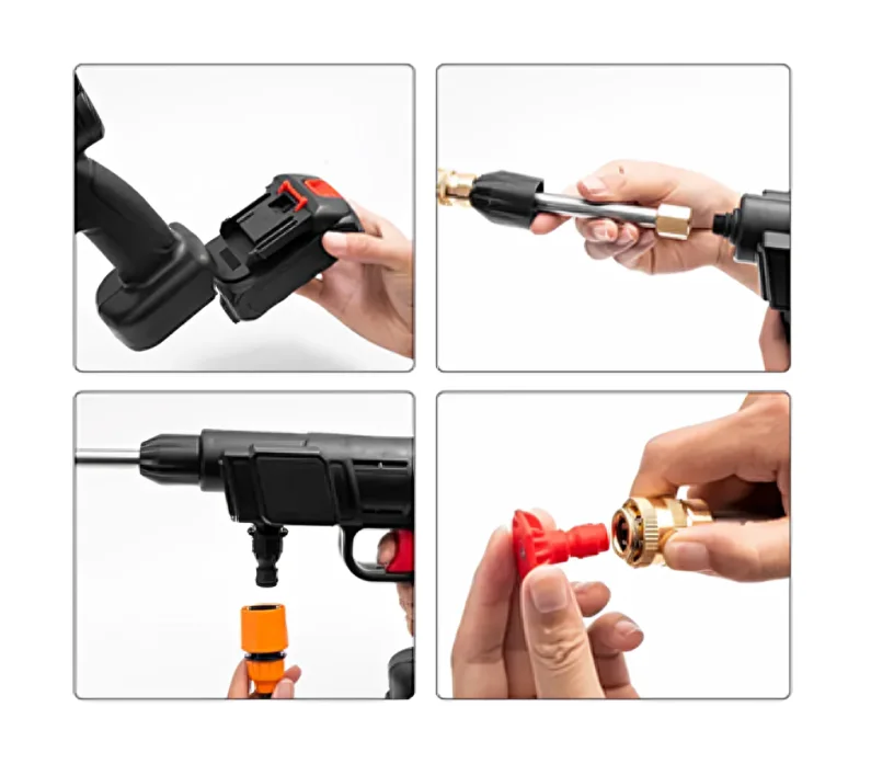 مسدس التنظيف الكهربائي المحمول